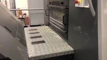 Superior Graphic 2013 Heid XL75 8P Benford LED UV Installation