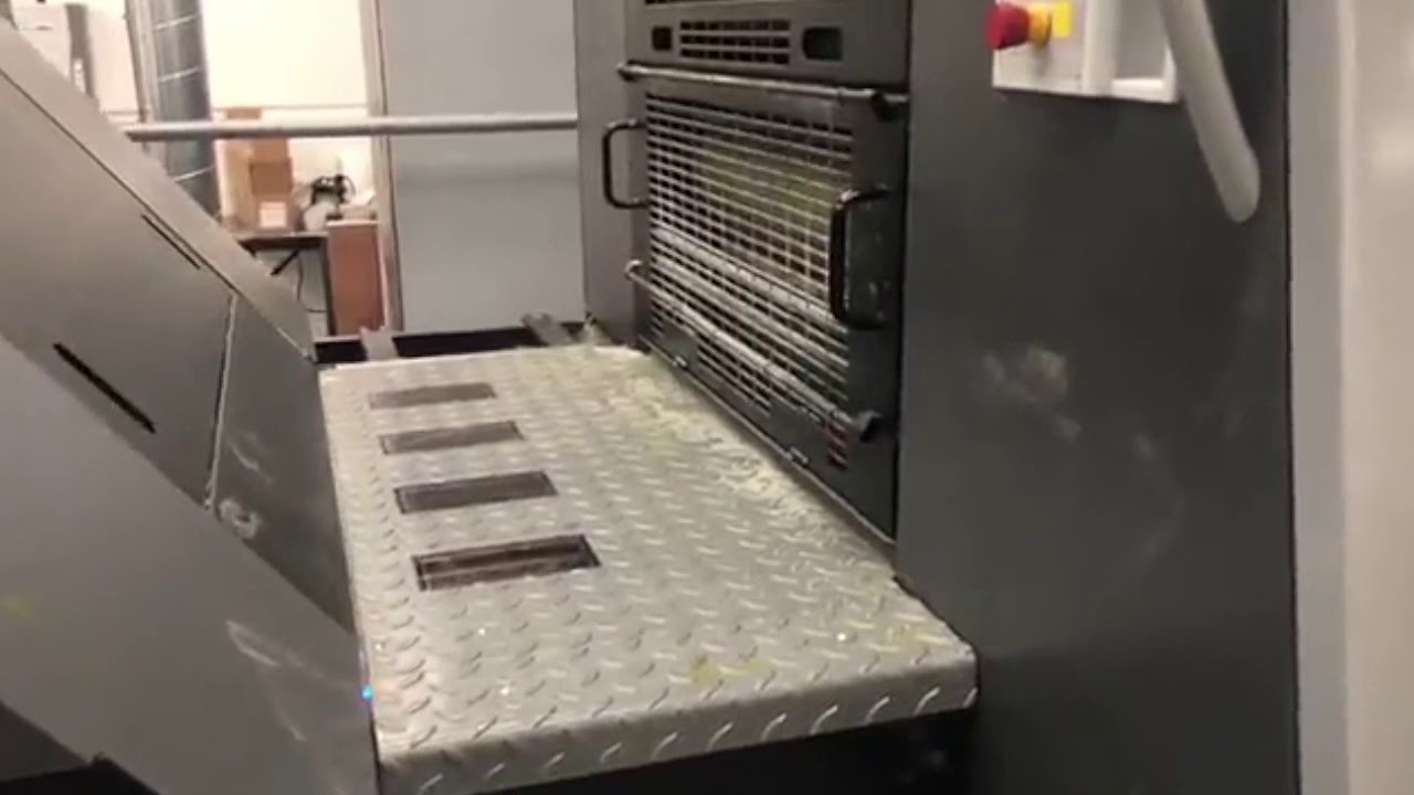 Superior Graphic 2013 Heid XL75 8P Benford LED UV Installation