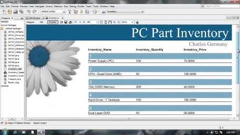 membuat laporan menggunkan jasperreport dan ireport