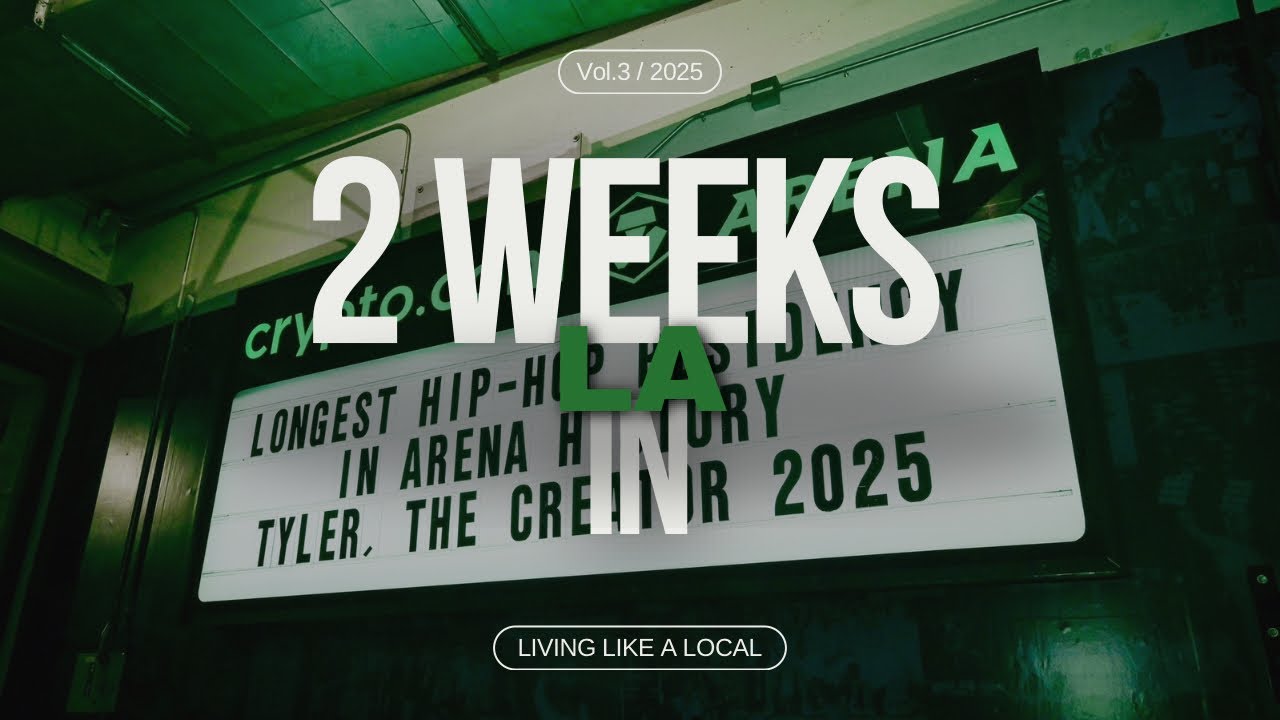 2 WEEKS IN LA / 6 SHOWS.. THE CHROMAKOPIA WORLD TOUR… *pssssttttt… i got my lips done*