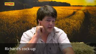 Farmers Apprentice 2014: Richard's cock-up