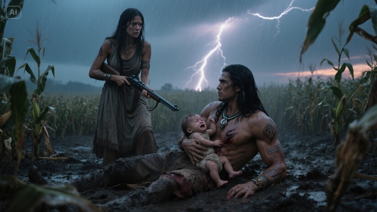 Lakota outcast came with a baby — she welcomed them and gave both father and child new hope!WildLove