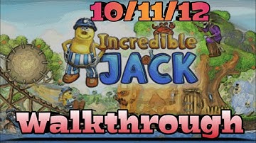 INCREDIBLE JACK 10, 11, 12 LVL Walkthrough (2021) IOS Android