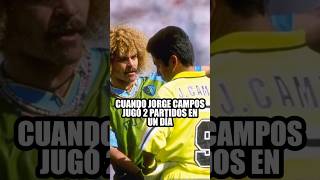 El día que Jorge Campos jugó dos partidos en un mismo día ⚽️🧤 | #seleccionmexicana