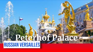 : Peterhof Palace , the Russian Versailles in Saint Petersburg