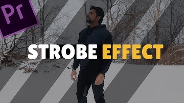 How To Create A Strobe Effect - Adobe Premiere Pro CC 2021 || Isha and Deepak