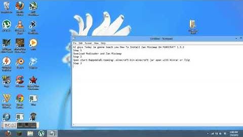 How To Install Zan Minimap On Minecraft 1.5.2 On Window 8