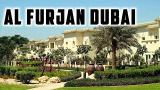 [4K] Driving in AL FURJAN! An Upscale Neighbourhood Villas in Jebel Ali DUBAI!