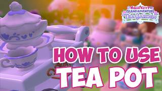 Tea Garden DLC : ALL THE TEA RECIPES in Hello Kitty Island Adventure