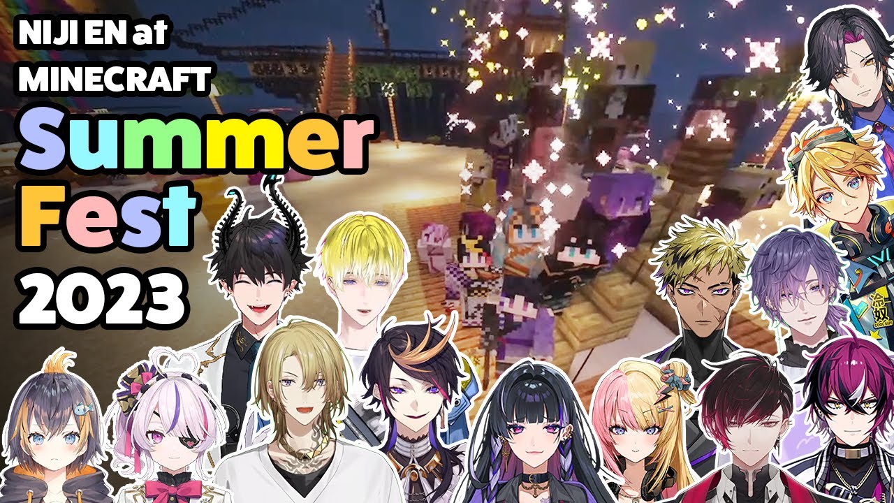 NIJI EN at Minecraft Summer Fest 2023