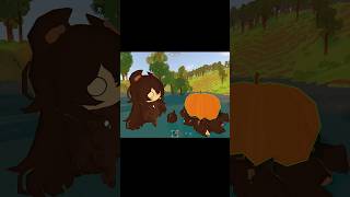 Pumpkin vs Wolf Pups 🎃🐺 | Family Time #shorts