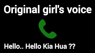 Hello.. hello kia hua ! Original girl's voice prank hindi #call #girlvoiceprank@originalgirlsoundhub screenshot 5