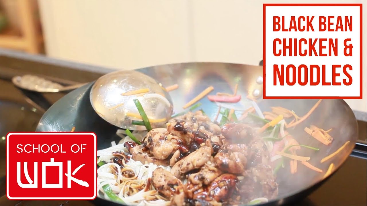 Simple Black Bean Chicken and Noodles Recipe