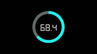 Circular Progress Indicator Displaying 100 Percent