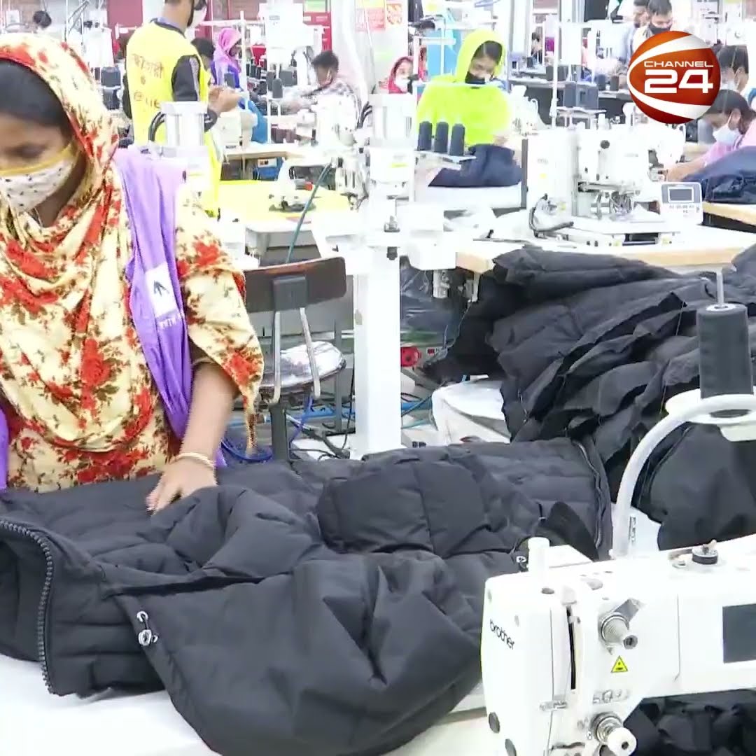 অর্থবছরের প্রথমার্ধে ৪৬২ কোটি ডলারের পণ্য রপ্তানি #export #dollers #shorts  #channel24