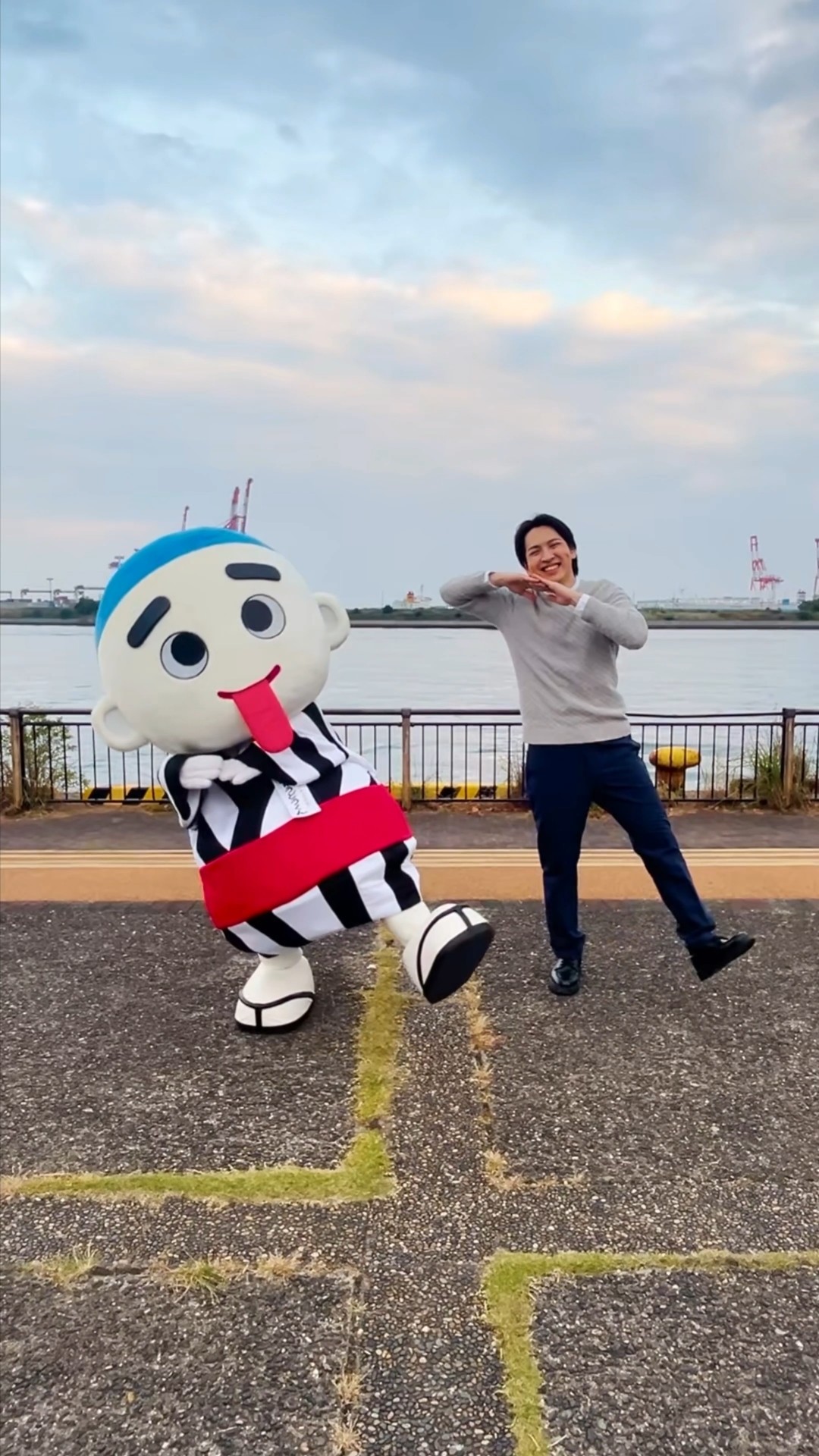 コラボダンス】ドラマ撮影の隙間にM!LK仁人くんと【エビバディ