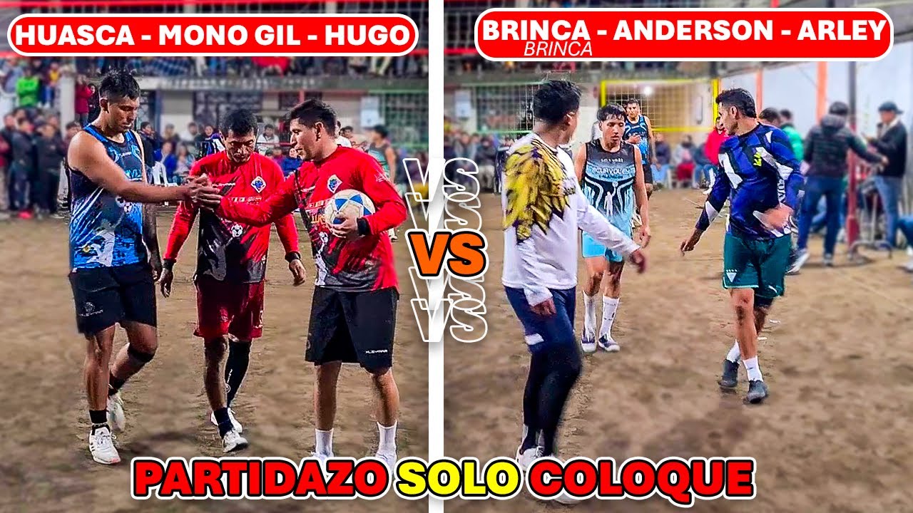🔥El MEJOR COLOQUE TÉCNICO del ECUAVOLEY🔥😯HUASCA 🆚 BRINCA BRINCA🔥⚽
