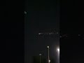 HUGE rocket debris from Space X/Falcon 9 streaks across Bellevue, WA