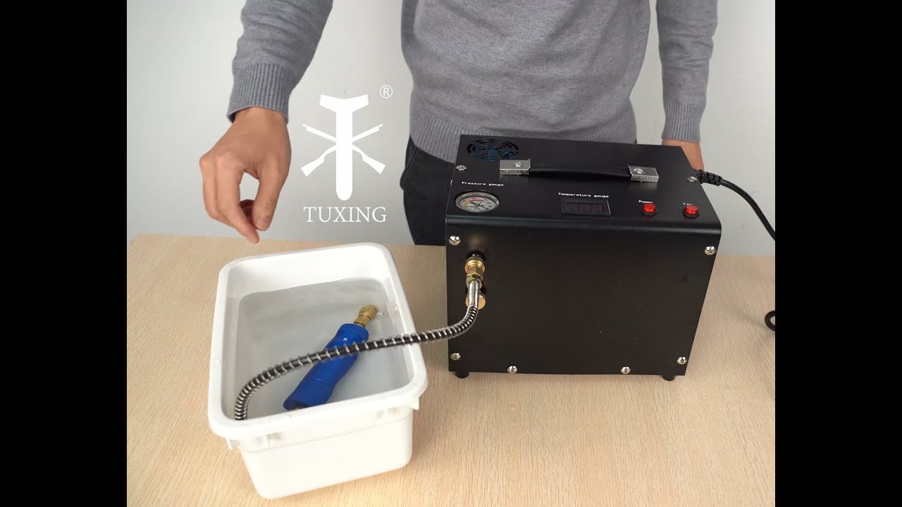 12V Compressor Air leaking test YouTube