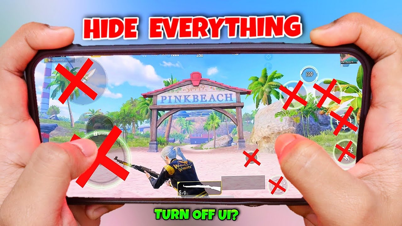 New🔥 Tips & Trick to HIDE ALL SETTING in PUBG MOBILE like PC 😱 SAMSUNG,A3,A5,A6,A7,J2,J5,J7,S5,S6,S7