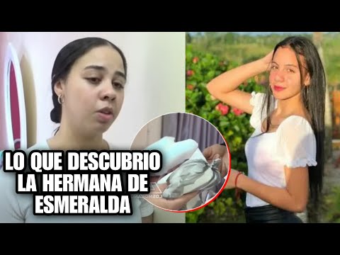 Hermana de Esmeralda Richiez muestra la funda que le dio el profesor