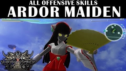 Ardor Maiden All Skills - Accel World vs Sword Art Online