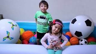 Learn Different Sport Ball Names With A-Lot Of Sportsball For Children