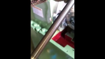 Long thread rolling #machine #threadrollingmachine #threadrollingmachinemanufacturer #machinechina