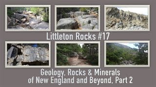 Littleton Rocks #17-Geology, Rocks and Minerals of New England and Beyond, Part 2 Littleton Rocks 4 Fluorescent Minerals