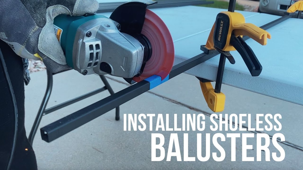 Cutting and Installing Iron Balusters with Concealed Hardware - Short ...