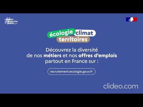 Vidéo EXTRAIT CAMPAGNE 2024 RECRUTEMENT MINISTERE DE LA TRANSITION ECOLOGIQUE ET DES TERRITOIRES