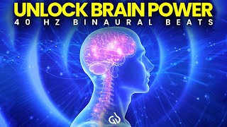 Unlock Brain Power: 40 Hz Gamma Binaural Beats to Outperform the Competition