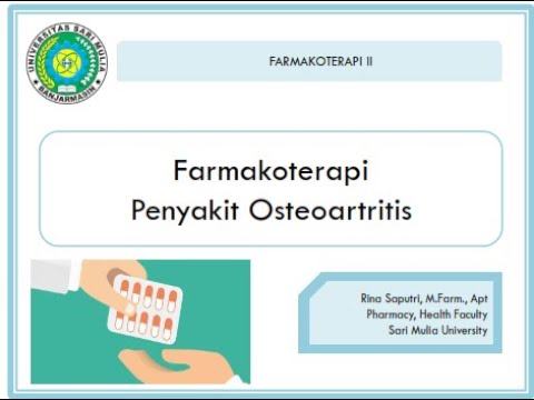 Farmakoterapi Osteoartiritis