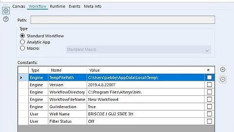 Alteryx - Accelerate Workflow Development with User Constants