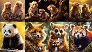 Baby animals, beautiful and cute / Animais filhotes, lindos e fofos