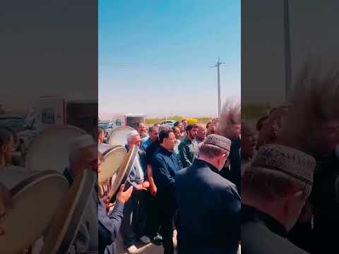 مراسم تشکیل جنازه درویش محمد علی مارابی ودراویش های قادریه برزنجی هاشمی جناب شیخ عمر هاشمی