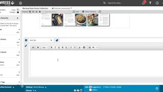 Edelweiss Markup Notes for Sales Reps