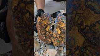 beautiful opal builder. #goldveins #gold