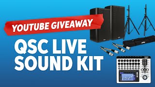 GIVEAWAY 🎁 — QSC K12.2 Speaker Pair Pack & TouchMix-16 22-channel Mixer