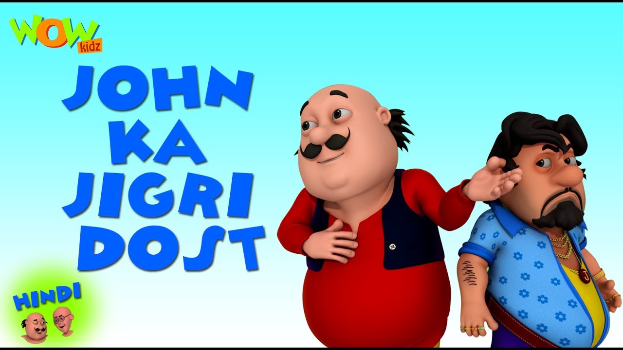 John Ka jigri Dost   Motu Patlu in Hindi   3D Animation Cartoon for Kids   As on Nickelodeon