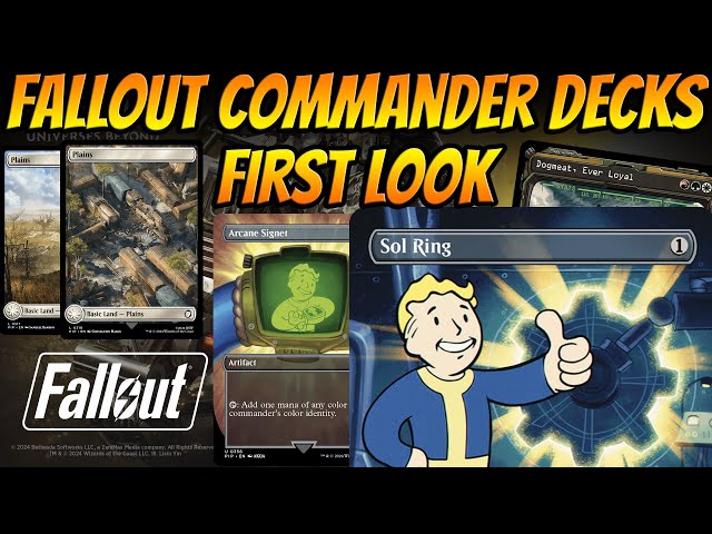 fallout mtg commander deck Amazon.com: Magic: The Gathering Fallout Commander Deck