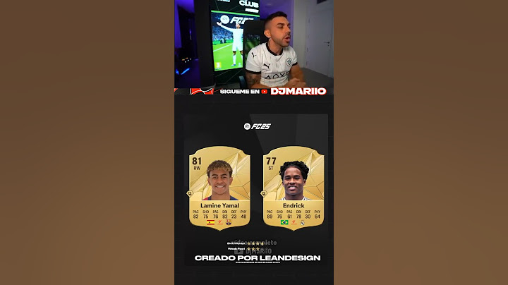 LA MEDIA DE LAMINE YAMAL EN EA FC 25 😳 #djmariio