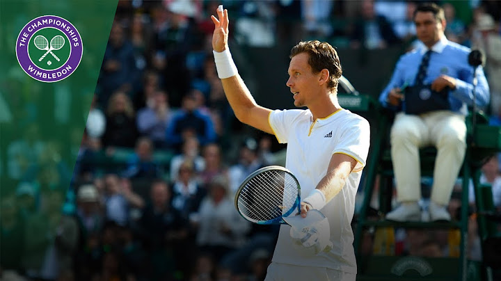 Novak Djokovic v Tomas Berdych highlights - Wimbledon 2017 quarter-final