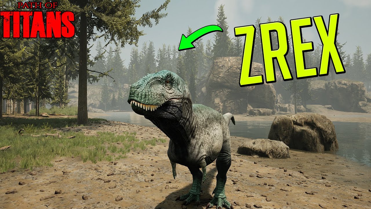The Zhuchengtyrannus is a MONSTER! - Path of Titans (Mod)
