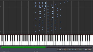 Czerny Exercise 99 from Practical Method for Beginners at 70BPM in Synthesia
