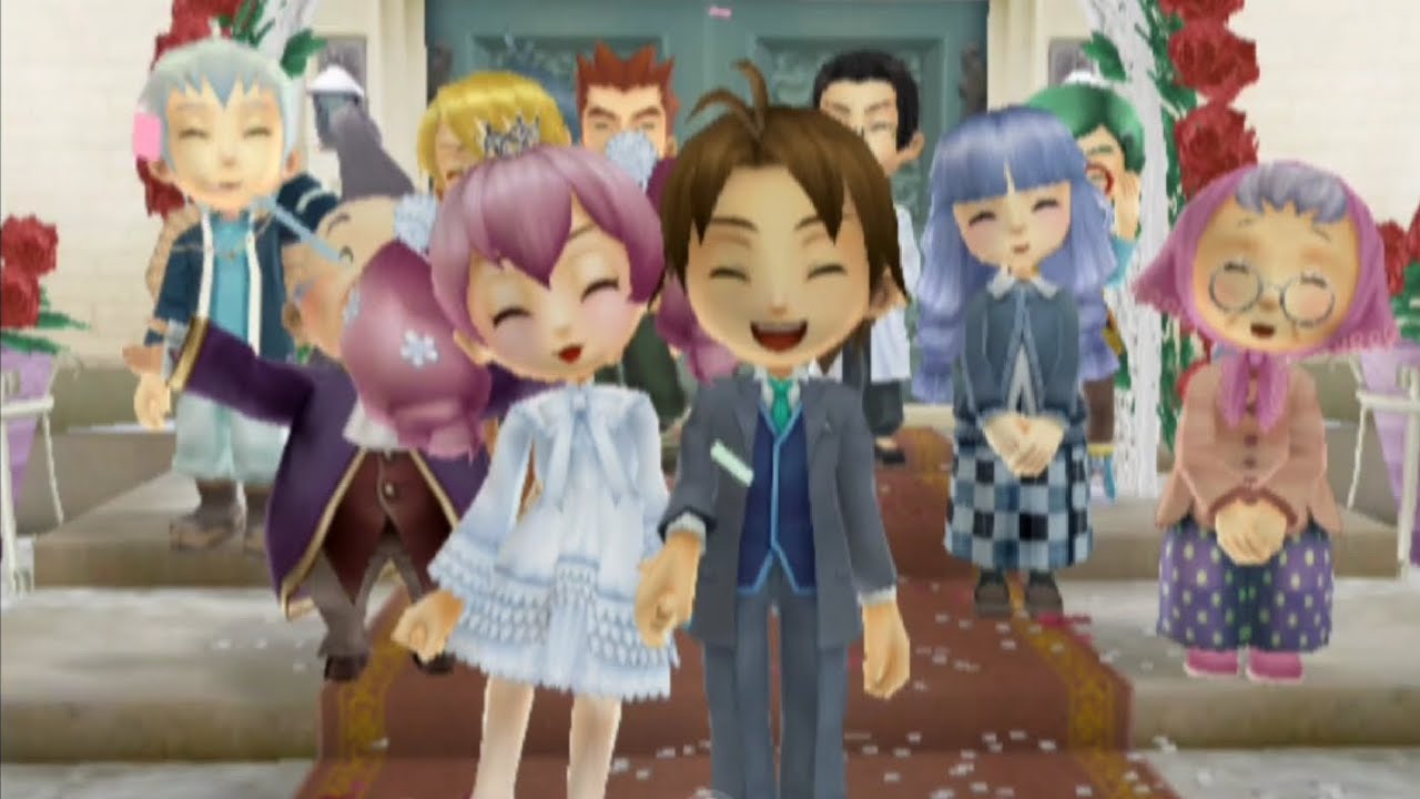 Wedding with Luna Harvest Moon Animal Parade - YouTube