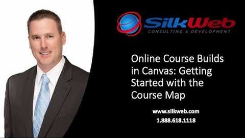 Getting Started in Canvas Course Map