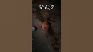 What If Mars Got Rings? #space #simulation #spacesim #spacesimulation #earth #moon #mars
