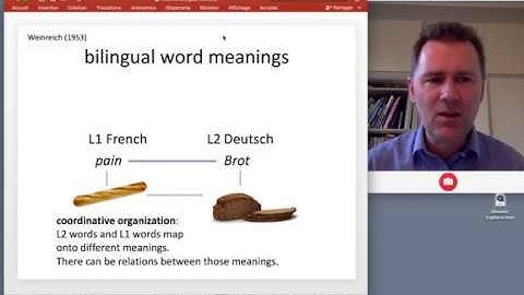 The psycholinguistics of bilingualism - bilingual memory