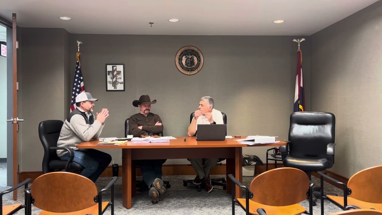 Laclede County Commission Meeting: March 11, 2025 Part I: Wastewater Agreement, Opioid Settlement